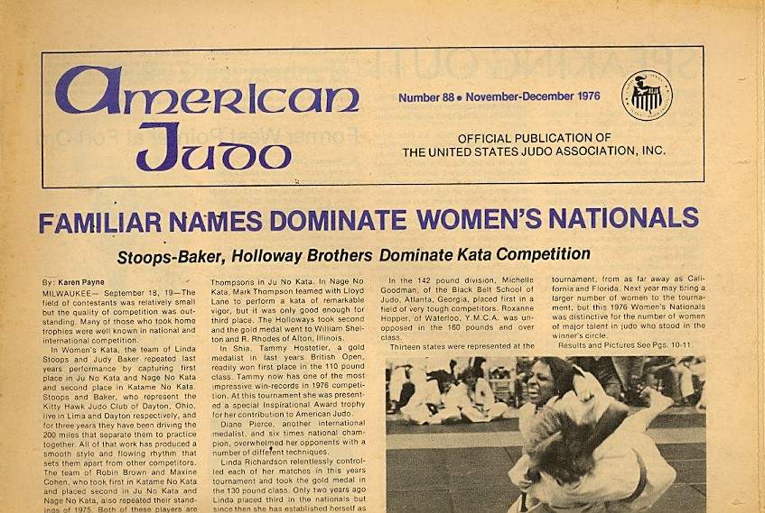 11/76 American Judo Newspaper